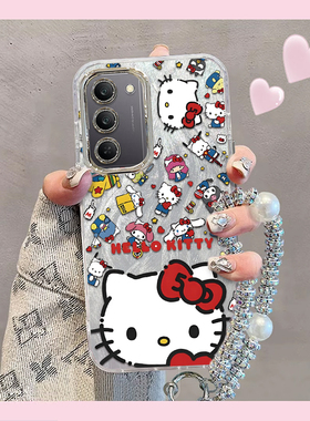 精孔kt猫realme真我V60Pro手机壳RMX3953情侣全包防摔可爱套外壳