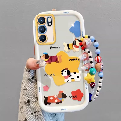 OPPOReno6Pro+手机壳PENM00情侣全包防摔硅胶高级男女可爱套外壳