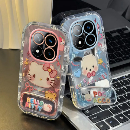 红米note 14pro手机壳女7全包11防摔12可爱8薄Turbo4男K40 S款K50套K60 E外壳K70女K80新Pro+潮Redmi款k30韩9