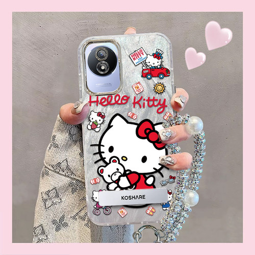 羽纱kt猫vivoY11手机壳V2236A情侣全包防摔软高级男女可爱套外壳