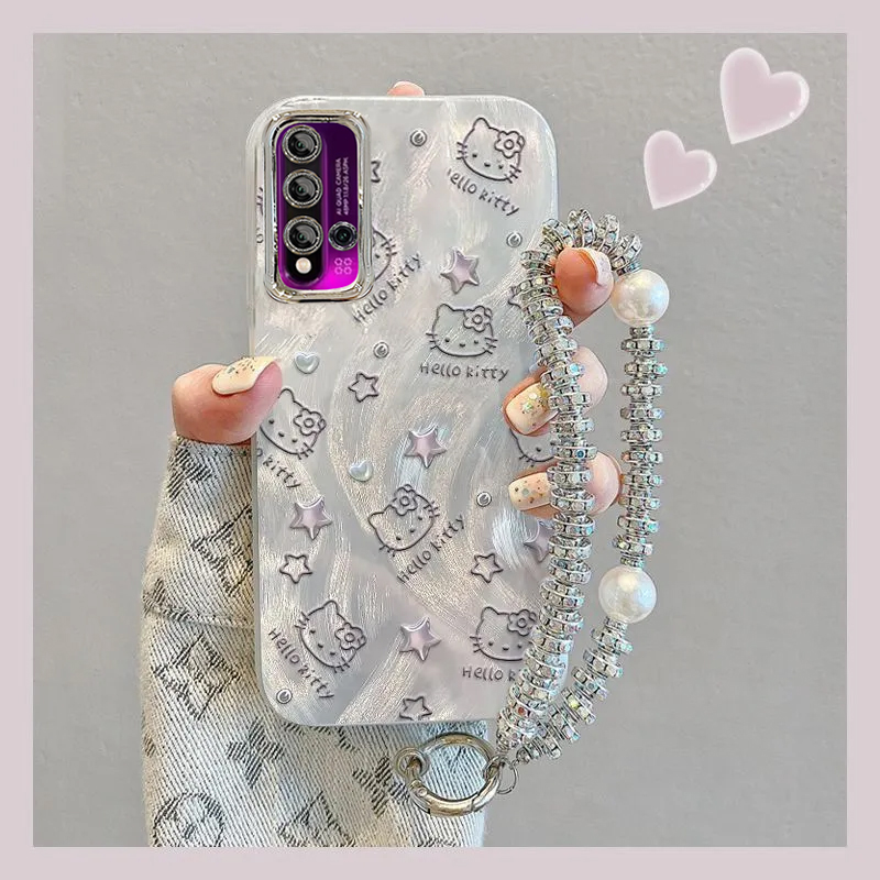 羽纱kt猫华为nova5手机壳SEA-AL00情侣全包防摔软男女可爱套外壳