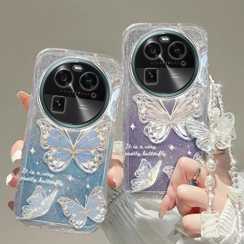 OPPO Findx6手机壳Find x3透明x2软x7套x8全包x5防摔pro潮A9高级A1感A11蝴蝶A3款A2男A5女OPPOFindx6新A8薄A7