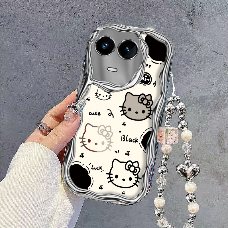 realme真我v50手机壳Q2新Q3全包Q5防摔V3薄V5软V11硅胶V13高级V15男女V20可爱23套25外V30情侣50凯蒂kt猫60