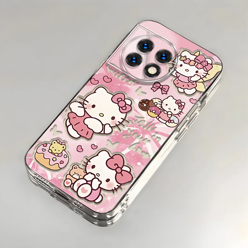 卡通kt猫一加11壳透明PHB110全包防摔硅胶高级男女可爱套外壳