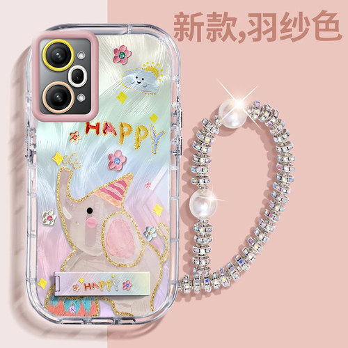 赵露思同款OPPOK10Pro壳透明PGIM10全包防摔薄男女可爱套外壳