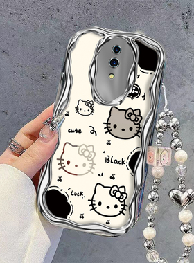 OPPOK3手机壳OPPO K7新K9全包K10防摔K11超薄K12软硅胶高级男女可爱套OPPO K3外壳情侣凯蒂kt猫