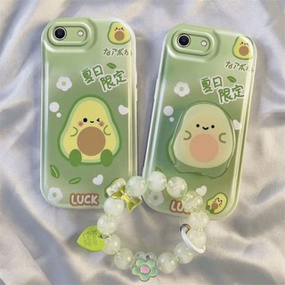 oppor9/r9s手机壳全包波浪边r9/r9s女透明软硅胶磨砂防摔外壳套牛油果