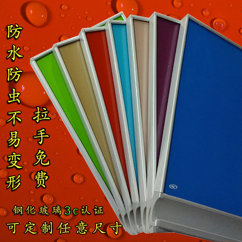 橱柜门定做3c钢化玻璃防水