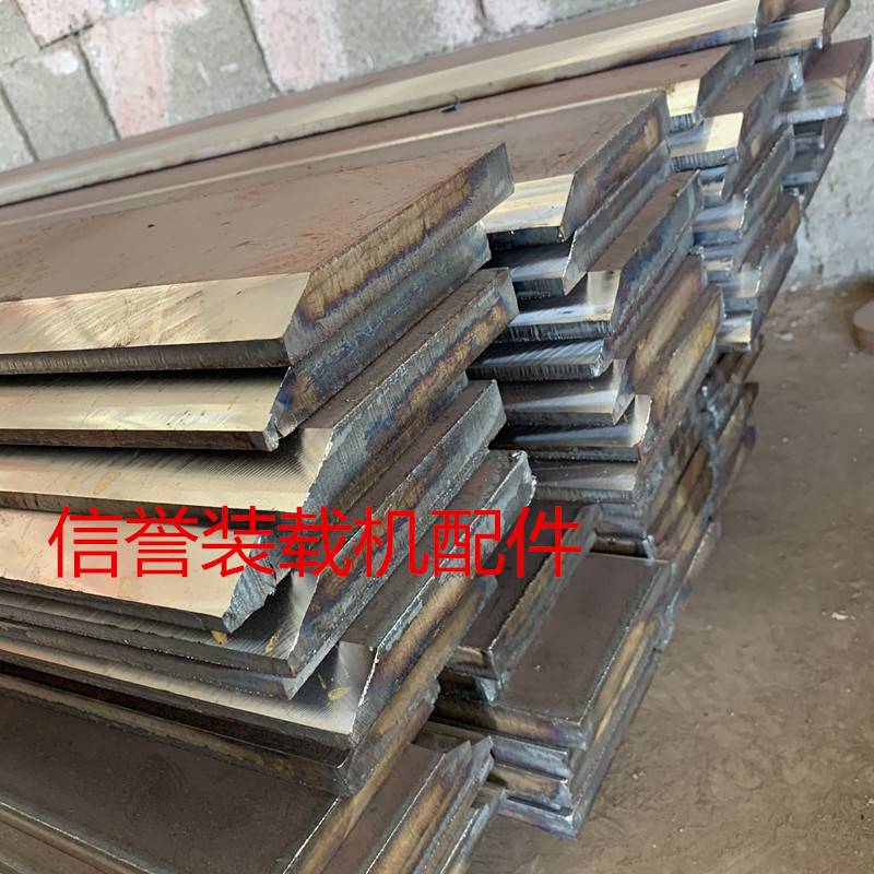 装载机铲车铲板铲齿刀板耐磨铲板济钢铲板含锰钢铲车铲斗明宇鲁工