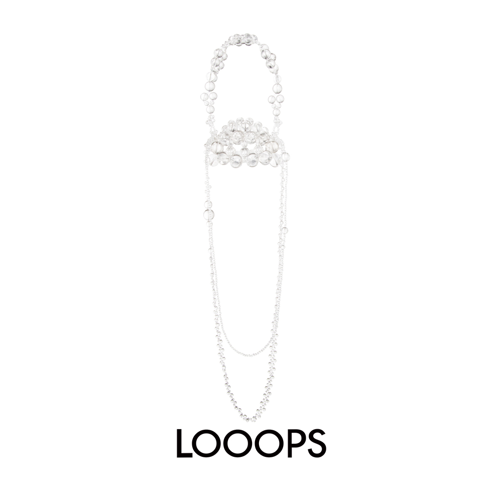 原创设计风水晶串珠包杨凯雯同款