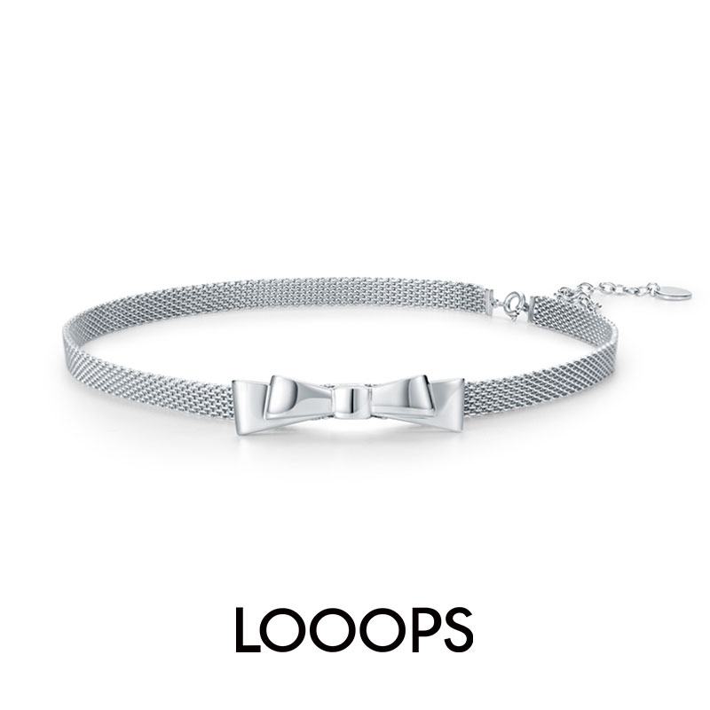 蝴蝶结光面choker原创小众颈链