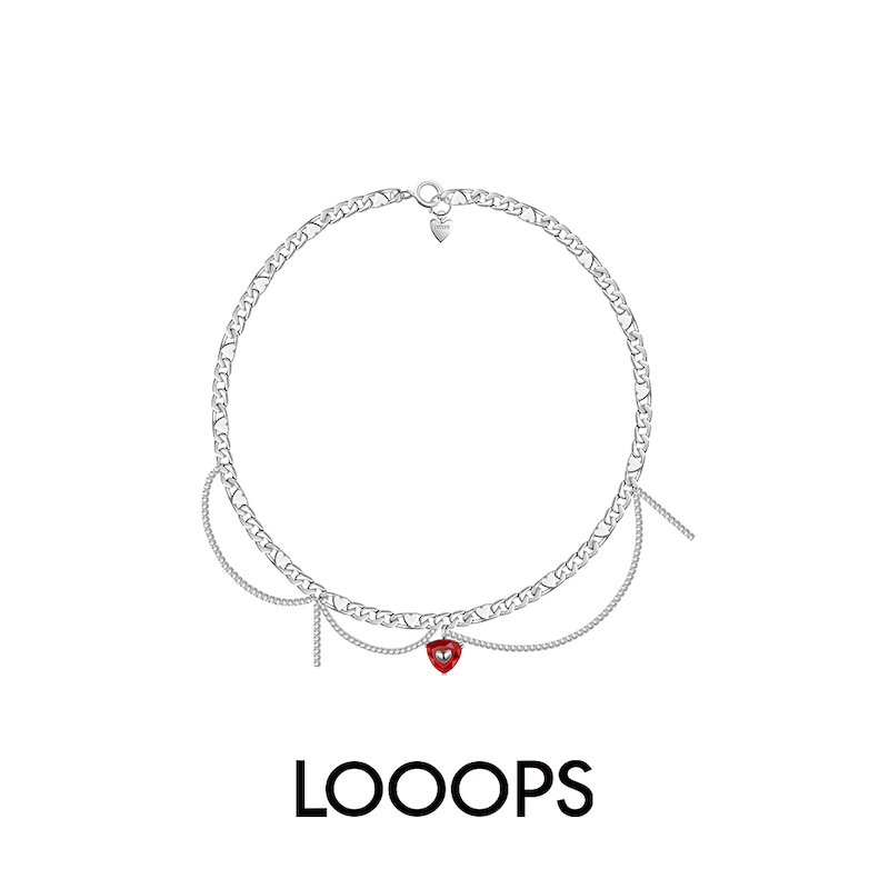 looops无其他锁骨链女