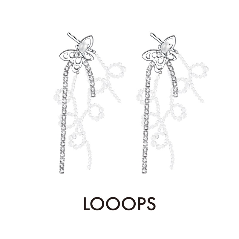 LOOOPS原创设计舞蹈蝴蝶水晶