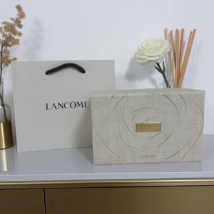 正品兰蔻原版高档纸袋香水袋口红包装手提袋化妆品礼品袋小中大号
