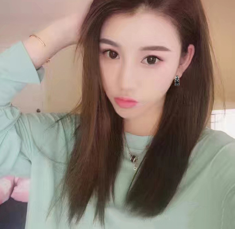 gd纯银永恒十字架鹿晗耳坠