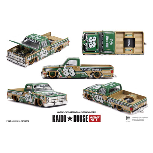 【预售】Kaido House + MINIGT 雪佛兰 Chevrolet Silverado 车模