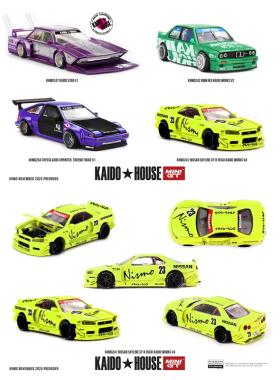 【预售】Kaido House + MINIGT 日产 Nissan Skyline GT-R (R34)