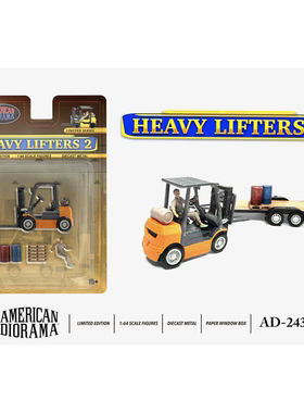 American Diorama 1:64 Figure set - Heavy Lifters 2 合金人偶