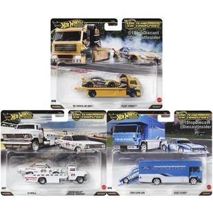 Hot Wheels风火轮运输车系列 福特 雪佛兰Impala丰田速霸仿真车模