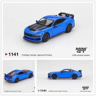 【预售】MINIGT 1:64 福特野马 Ford Mustang Dark Horse 2024 蓝