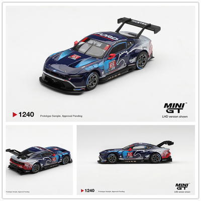 【预售】MINIGT 1:64 福特 Ford Mustang GT3 #65 仿真合金车模