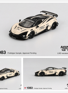 MINIGT 1:64 McLaren 720S LB Works The Boring Concept 车模