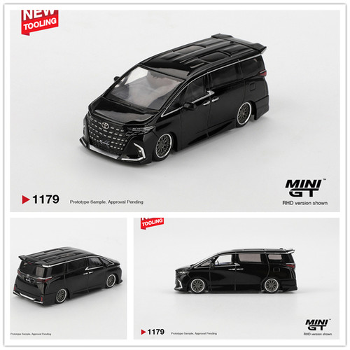 【预售】MINIGT 1:64 丰田 Toyota Alphard 40 KUHL Black黑 车模