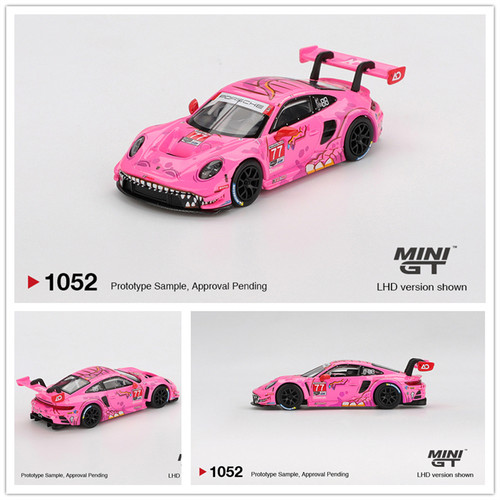 MINIGT 1:64 Porsche 911 GT3 R #77 AO Racing 2024 IMSA ROAD