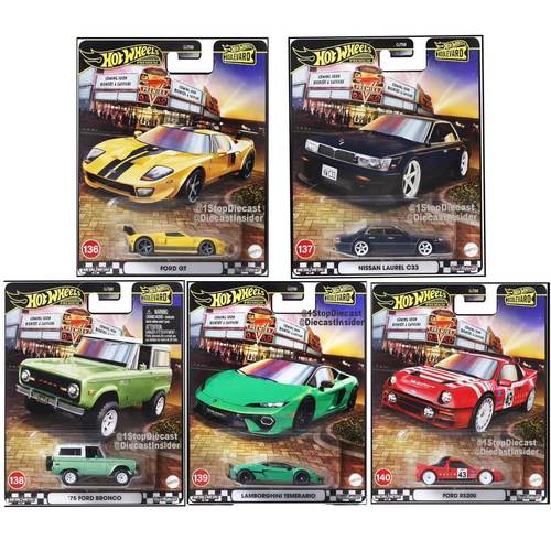 Hot Wheels风火轮 花园大道28 福特尼桑兰博基尼仿真合金汽车模型