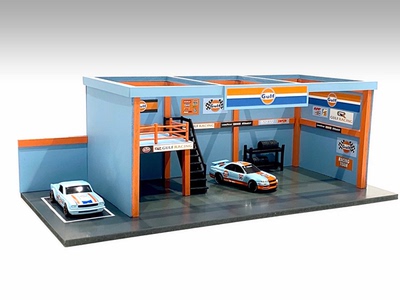 AmericanDiorama164海灣车库