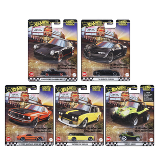 Hot 花园大道25保时捷911布加迪福特达特桑合金车模 Wheels风火轮