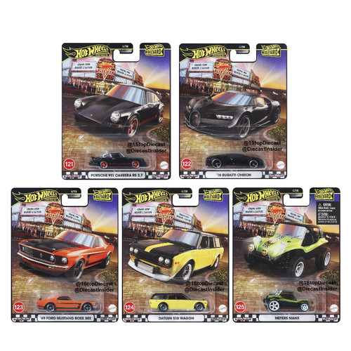 风火轮保时捷911布加迪合金车模