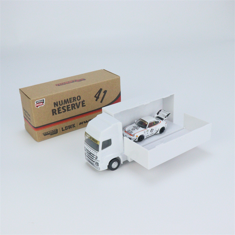 Tarmac Works 1/64 RWB 993 LBWK With Truck Packaging 合金车模 模玩/动漫/周边/娃圈三坑/桌游 火车/摩托/汽车模型 原图主图