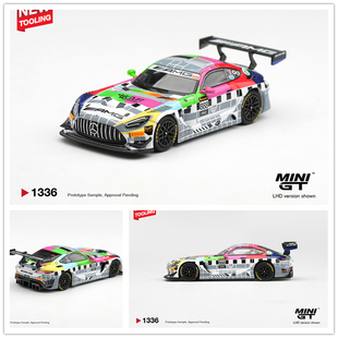 【预售】MINIGT 1:64 梅赛德斯 Mercedes-AMG GT3 #888 合金车模