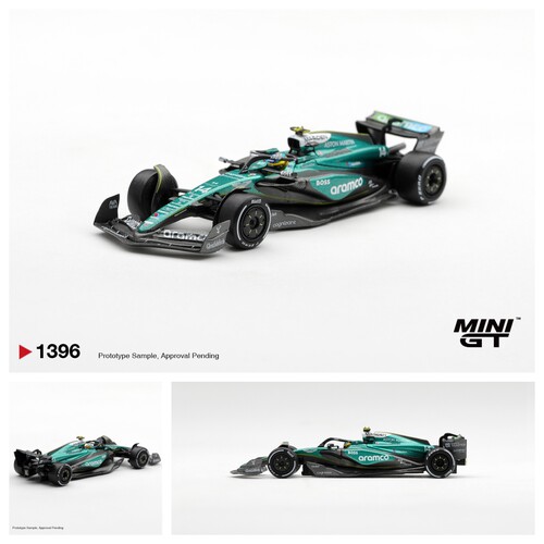 【预售】MINIGT 1:64 阿斯顿·马丁 Aston Martin AMR24 #14 车模