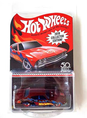 Hot Wheels风火轮收藏家系列 雪佛兰美式舍韦勒跑车 仿真合金车模