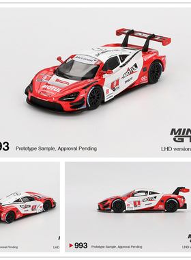 MINIGT 1:64 McLaren 720S GT3 Evo Pfaff Motorsports 2024 车模