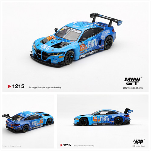 【预售】MINIGT 1:64 宝马 BMW M4 GT3 EVO #90 FISH Team 车模