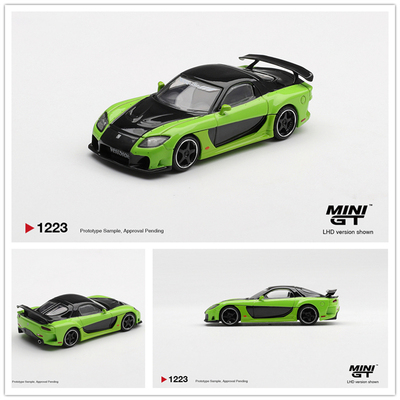 【预售】MINIGT 1:64 马自达 Mazda RX-7 VeilSide Fortune7 绿