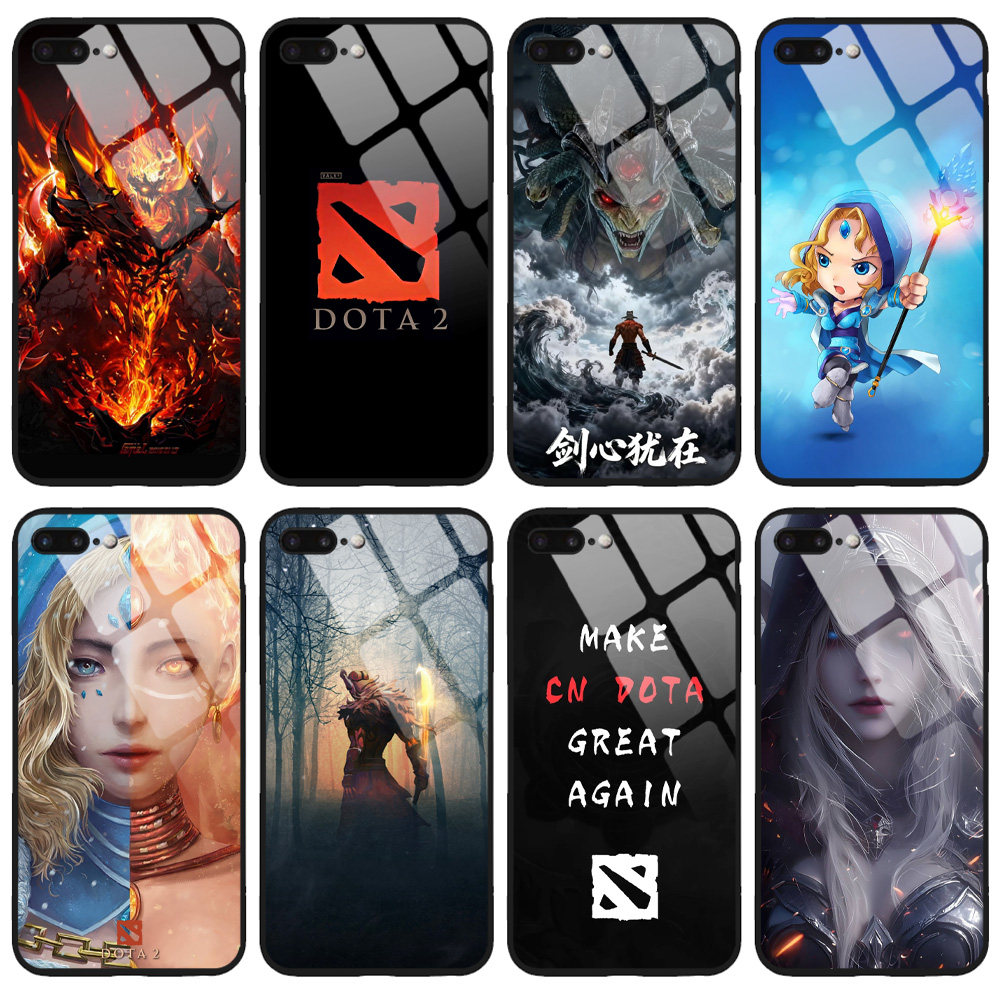 刀塔dota2玻璃手机壳适用华为苹果vivo三星OPPO小米魅族