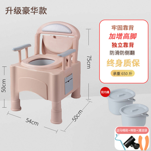 便盆夜壶男孕妇尿壶女 老人马桶可移动痰盂家用卧室带盖室内便携式