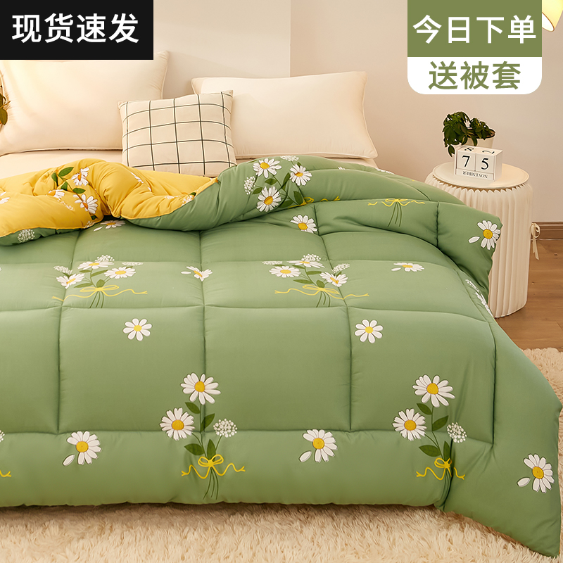 被子被套加被芯冬被加厚保暖冬季棉被全套春秋空调被学生单人宿舍