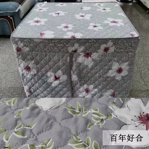 加厚正方形烤火布套桌布四方布罩餐桌套子电烤炉桌罩家用电炉罩套