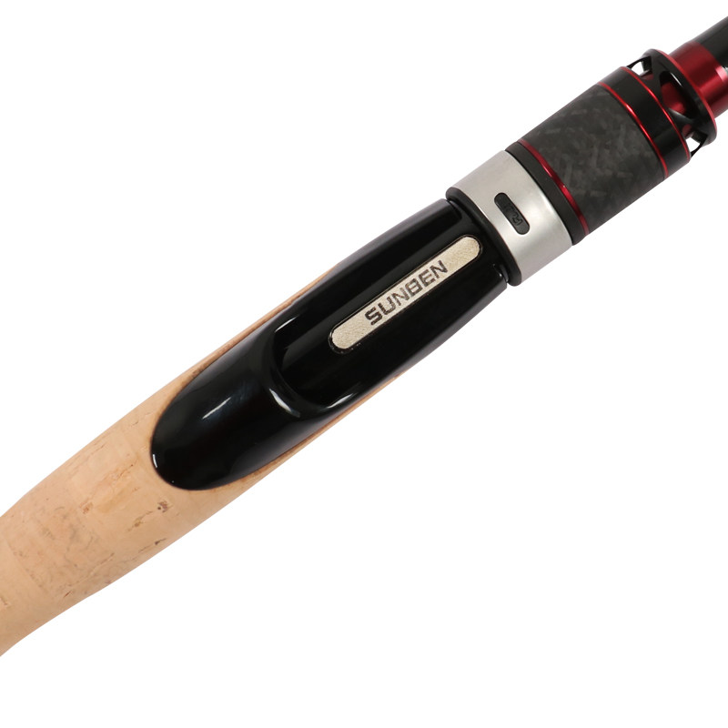 三本NO5岸抛碳素路亚竿直柄2.7m2.9/3米mh超轻高感度远投翘嘴鲈杆