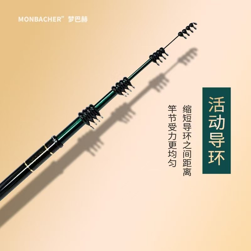 2025新款冰钰盘车竿28调手车竿高碳超轻便携溪流竿冲钓竿