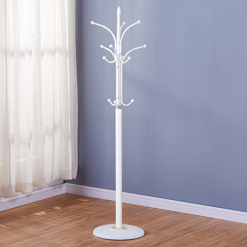 落地挂衣架卧室单杆凉衣架晒衣架简易家用衣服架多功能室内晾衣架