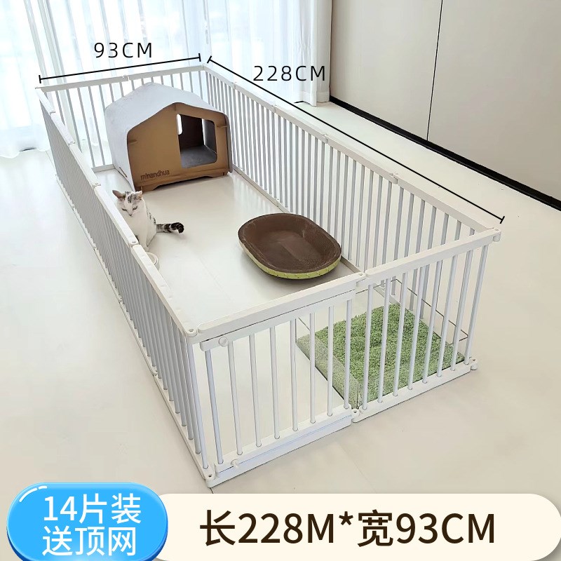宠物围栏猫围栏猫咪笼子狗围栏配送顶盖可拼接扩展自由组合
