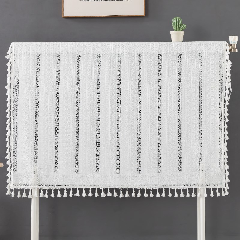 简约暖气片防尘罩家用蕾丝全包老式铸铁遮挡装饰罩套墙暖遮丑神器