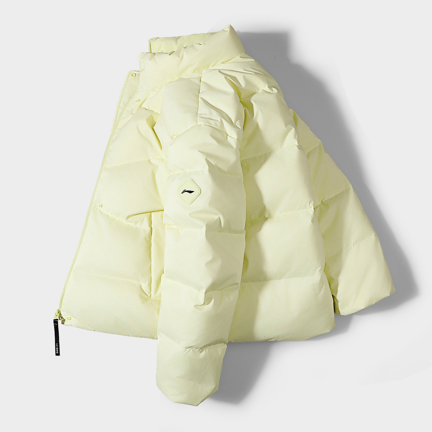 李宁无帽短羽绒服女款2025冬季新款加厚保暖鸭绒宽松防风立领外套,运动服/休闲服装,运动羽绒服,淘宝优惠券,粉丝福利购,淘宝优惠卷