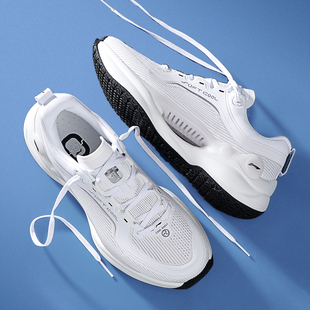 男款 COOL跑步缓震防滑运动鞋 2025春季 SOFT AGLU025 新款 李宁跑步鞋